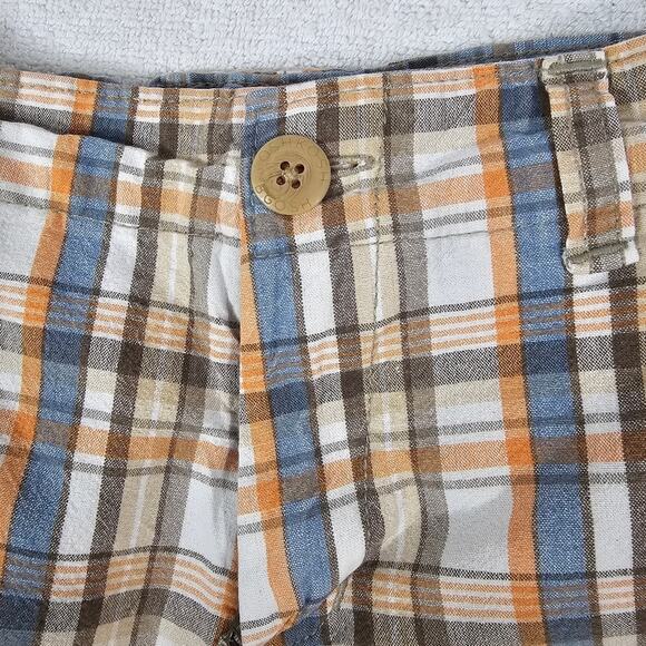OshKosh B'Gosh Vintage Plaid Shorts With Adjustable Waist Unisex Toddler Size 5 - Picture 3 of 13
